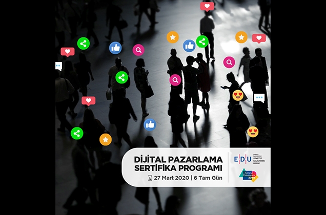 Profesyonellere özel EDU Dijital Pazarlama Sertifika Programı
