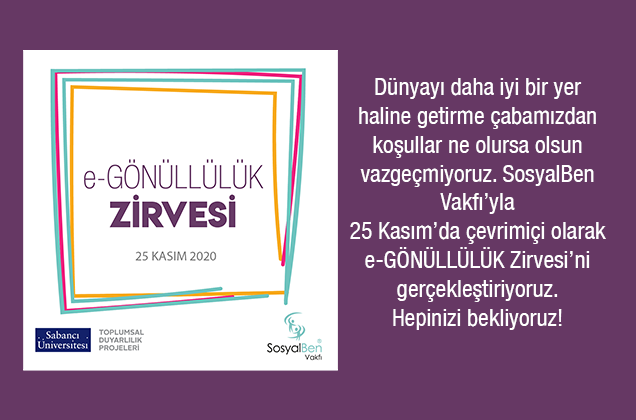 e-Gönüllülük Zirvesi