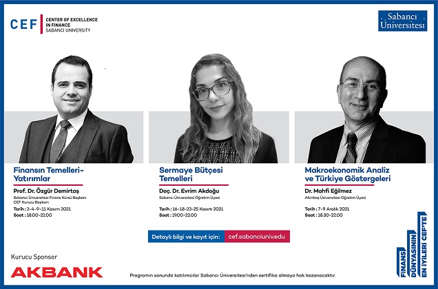 CEF Sonbahar Eğitim Programı Açıklandı