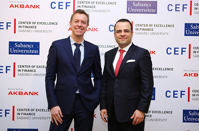 Uluslararası finans ve döviz piyasaları uzmanı Prof. Geert Bekaert CEF'in davetlisi oldu