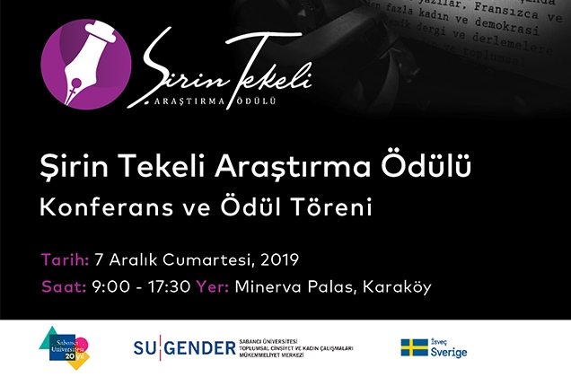 Şirin Tekeli Araştırma Ödülü ve Konferansı