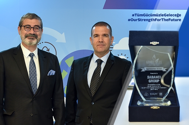 Sabancı Topluluğu’na WHEC-2022 Takdir Ödülü