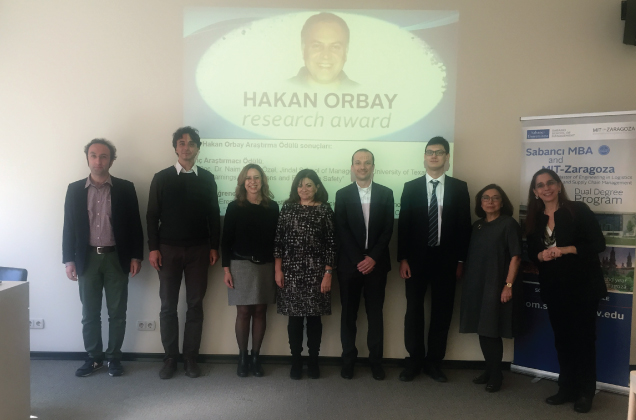 Hakan Orbay Araştırma Ödülleri sahiplerini buldu