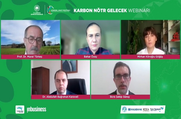 CDP Türkiye Projeler Yöneticisi Mirhan Köroğlu Göğüş ve IICEC Direktörü Bora Şekip Güray “Karbon Nötr Gelecek Webinarı”nda konuştu