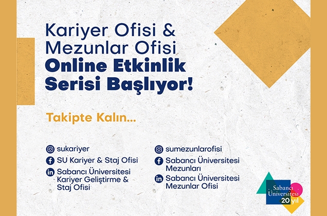 Online Etkinlik Serisi Başlıyor