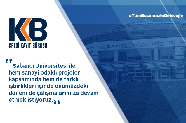 Kredi Kayıt Bürosu, Sabancı Üniversitesi öğrencileri ile gerçekleştirdikleri Sanayi Odaklı Projeleri anlattı