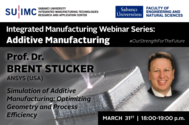 SU-IMC Tematik Seminer Serisi'nin yeni konuğu Brent Stucker