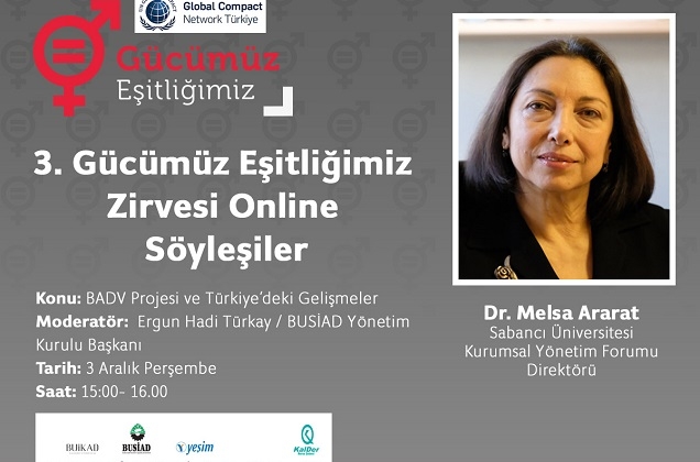 Melsa Ararat, Kadının Güçlenmesi Bursa Platformu Online Söyleşilerine Katılacak