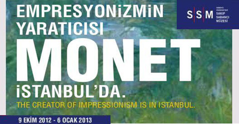 Beklenen sergi “Monet’nin Bahçesi” açıldı.