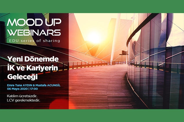 EDU MOOD UP Webinar’ına davetlisiniz!