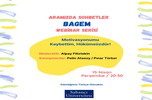 "Motivasyonumu kaybettim, hükümsüzdür!" webinarı
