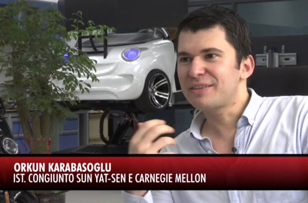 Mezunumuz Orkun Karabaşoğlu (M.Sc 2008) İtalyanlara elektrikli araçları anlattı