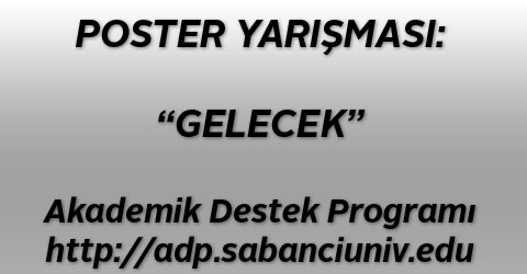 “Gelecek” Poster Yarışması