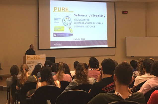 Sabancı Üniversitesi Lisans Araştırma Programı (PURE) Yaz Dönemi İkinci Yılında