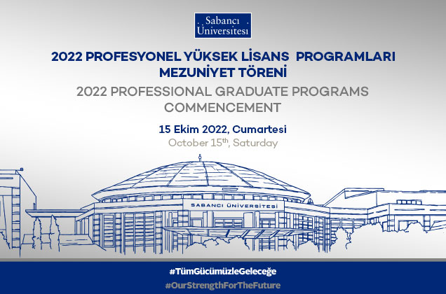 Profesyonel Yüksek Lisans Programları 2022 Mezuniyet Töreni