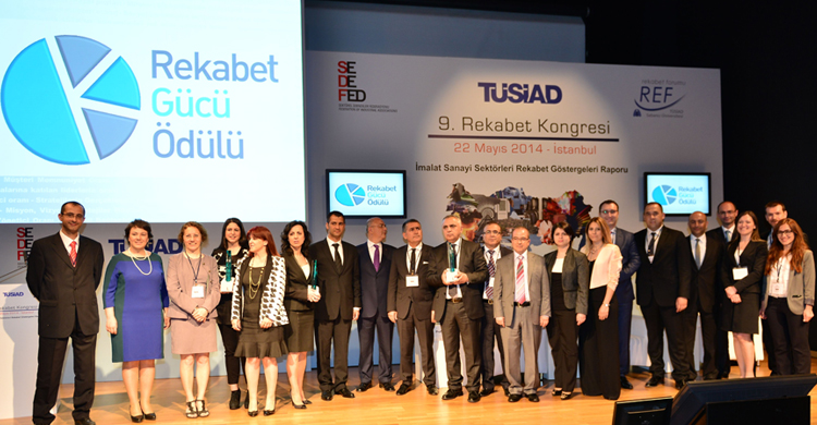 Rekabet Gücü Ödülü 2014 sahiplerini buldu
