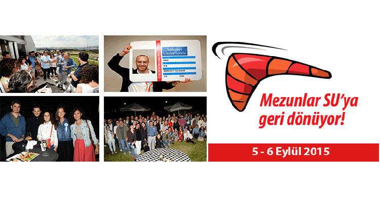 Mezunlar 5-6 Eylül'de SU'ya Geri Dönüyor