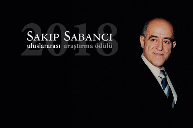 2018 Sakıp Sabancı Uluslararası Araştırma Ödülü