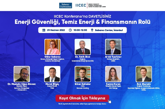 IICEC&#039;ten “Enerji Güvenliği, Temiz Enerji &amp; Finansmanın Rolü&quot; Konferansı