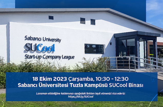 SUCool Kuluçka Merkezi Açılış Törenine Davetlisiniz
