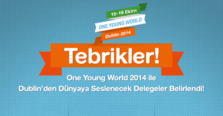 Mezunumuz Veysel Sönmez One Young World'te!