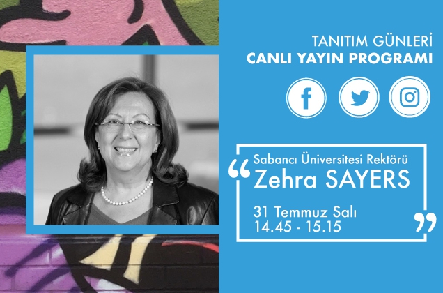 Tanıtım Günleri Canlı Yayın Programının ilk konuğu Zehra Sayers