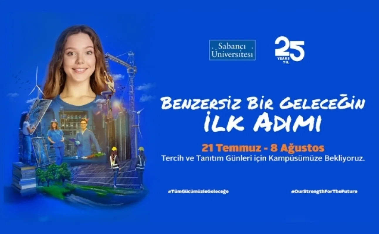Sabancı Üniversitesi 2025 Tercih ve Tanıtım Günleri Başladı