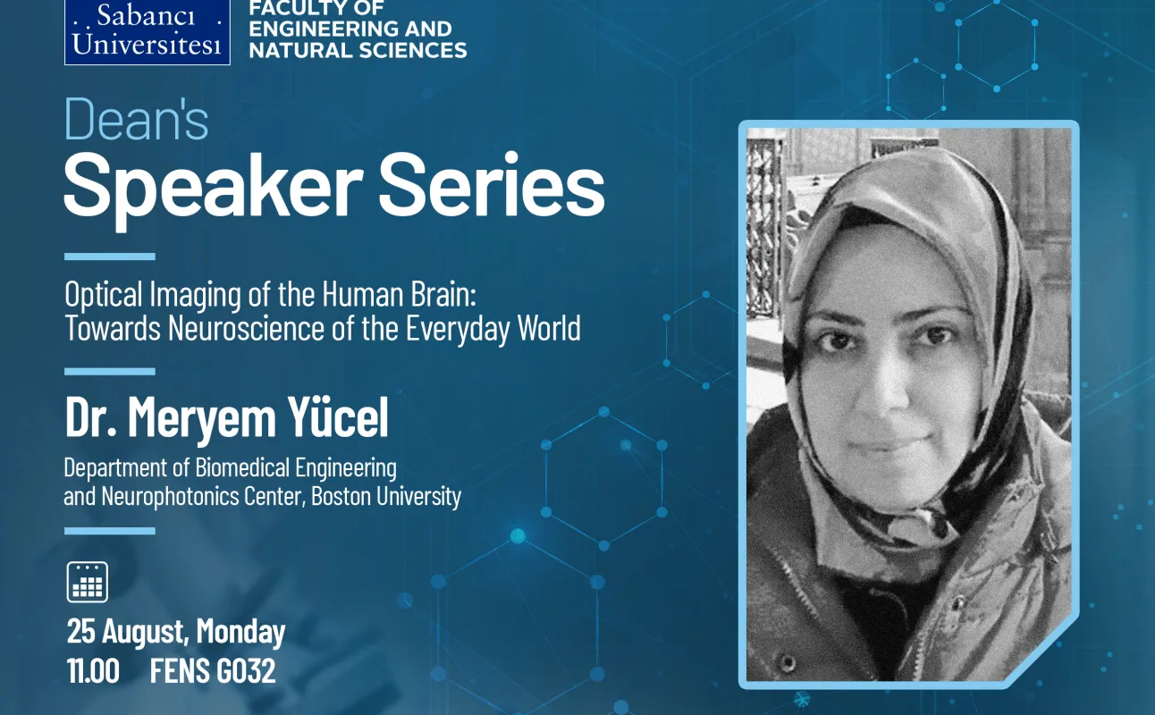 Dr. Meryem Yücel to be a Guest at the Dean's Speaker Series on August 25th
