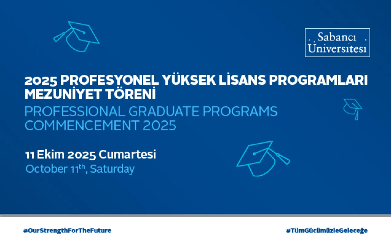 Profesyonel Yüksek Lisans Programları 2025 Mezuniyet Töreni 11 Ekim’de Gerçekleşecek