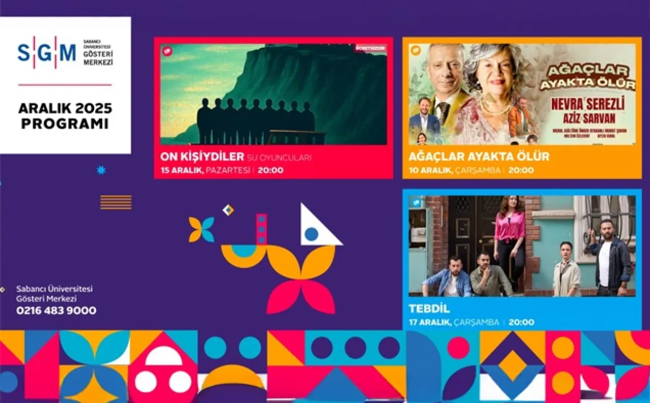 Sabancı Gösteri Merkezi’nden Sanat Dolu Bir Aralık Takvimi