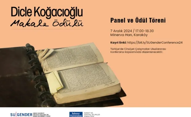 Dicle Koğacıoğlu Article Award - Panel and Award Ceremony