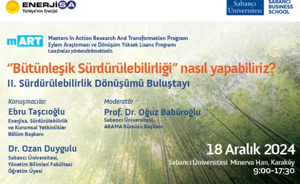 2. Sustainability Transformation Conference to Take Place