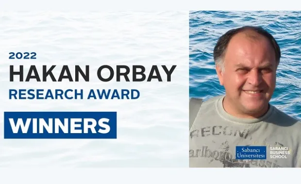 The Winner of the Hakan Orbay Research Award 2022 Announced
