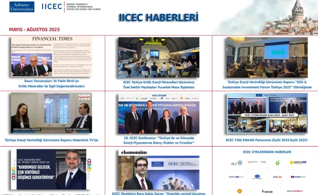 IICEC Haberleri Mayıs - Ağustos 2025 Sayısı Yayınlandı