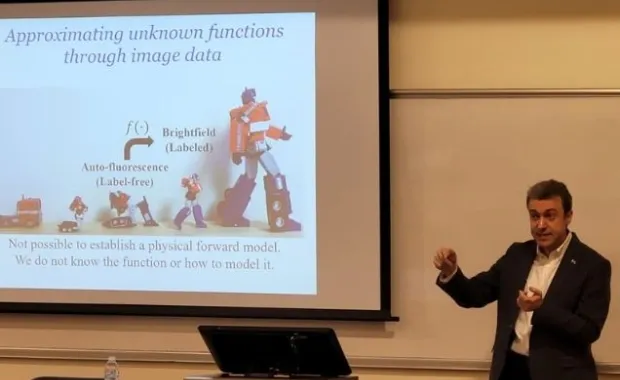 Prof. Dr. Aydoğan Özcan, Sabancı Üniversitesi’nde Yapay Zekâ Destekli Mikroskopi Devrimini Anlattı