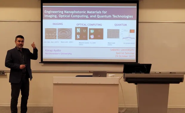 Nanofotonik malzemelerle geleceğin teknolojileri Sabancı Üniversitesi’nde konuşuldu