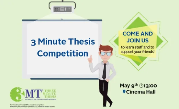 3MT Thesis yarışması gerçekleşiyor