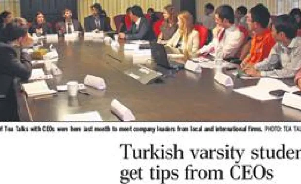 CEO'larla Çay Sohbetleri Ekibi Yabancı Basında