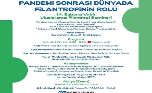 14. Sabancı Vakfı Uluslararası Filantropi Semineri