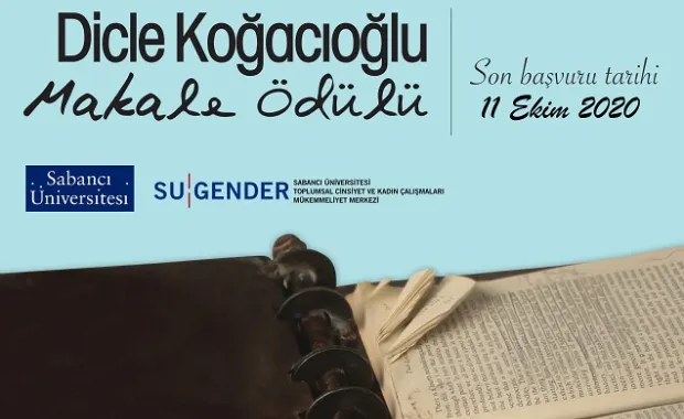 Dicle Koğacıoğlu Makale Ödülü 2020 Başvuru Tarihleri Uzatıldı