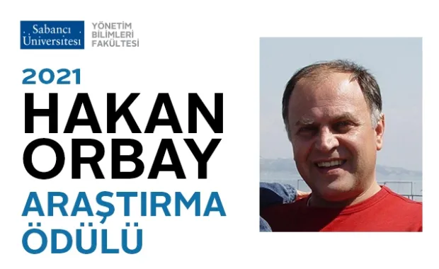Hakan Orbay Araştırma Ödülü 2021 Kazananı Açıklandı