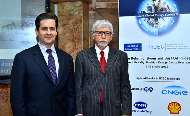 Robert McNally, Sabancı Üniversitesi IICEC’in davetlisi olarak İstanbul’daydı