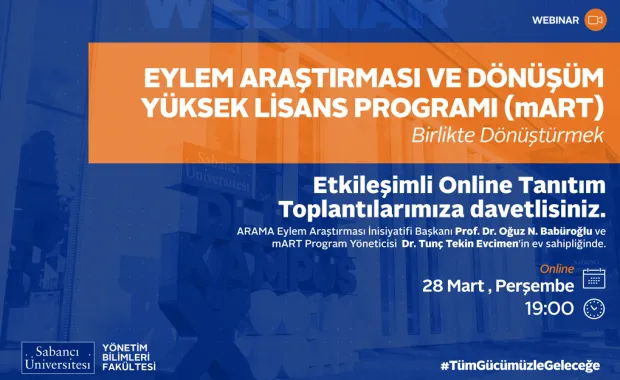 Eylem Araştırması ve Dönüşüm Yüksek Lisans Programı Tanıtım Toplantısı