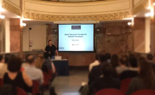 Mezunumuz Ergi Şener'den Mobil Teknoloji Trendleri ve Mobilde İnovasyon eğitimi