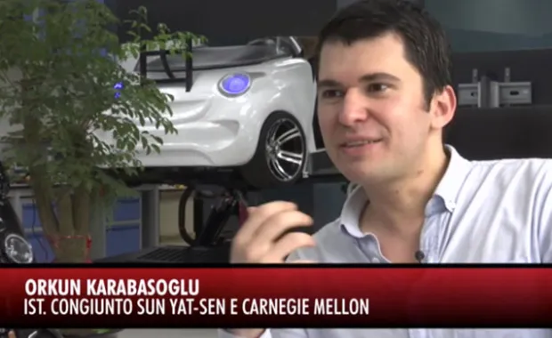 Mezunumuz Orkun Karabaşoğlu (M.Sc 2008) İtalyanlara elektrikli araçları anlattı