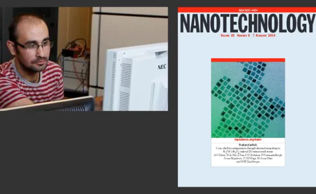 Mezunumuz Ozan Yalçın'ın çalışmaları Nanotechnology dergisinde