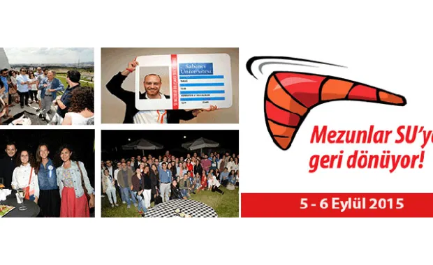 Mezunlar 5-6 Eylül'de SU'ya Geri Dönüyor