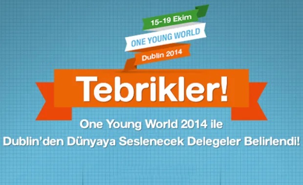 Mezunumuz Veysel Sönmez One Young World'te!