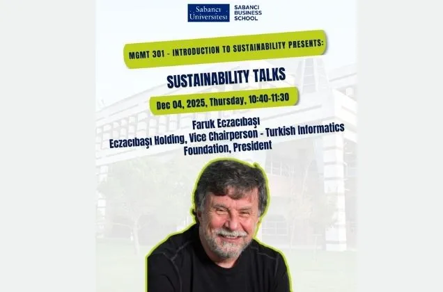 Faruk Eczacıbaşı, Sabancı Üniversitesi’nde