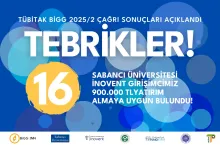 Sabancı Üniversitesi İnovent Liderliğinde 16 Girişime “Mükemmeliyet Mührü”